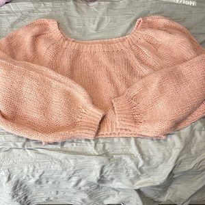 Altard state, size small light pink sweater. Worn once, like new.